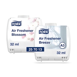 [257013] Tork folyamatos adagolású légfrissítő válogatás 32 ml-es A3
