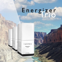 [93061238] TrioScent levegő illatosító aroma olaj szett 90 ml  - energizer trio