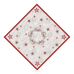 [D188258] Dunicel napron 84 x 84 cm 20 db-os Cozy Winter