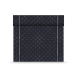 [D194223] Dunicel Téte a Téte 0,4 x 24 m Glitter Black